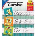 cursive learning sheet