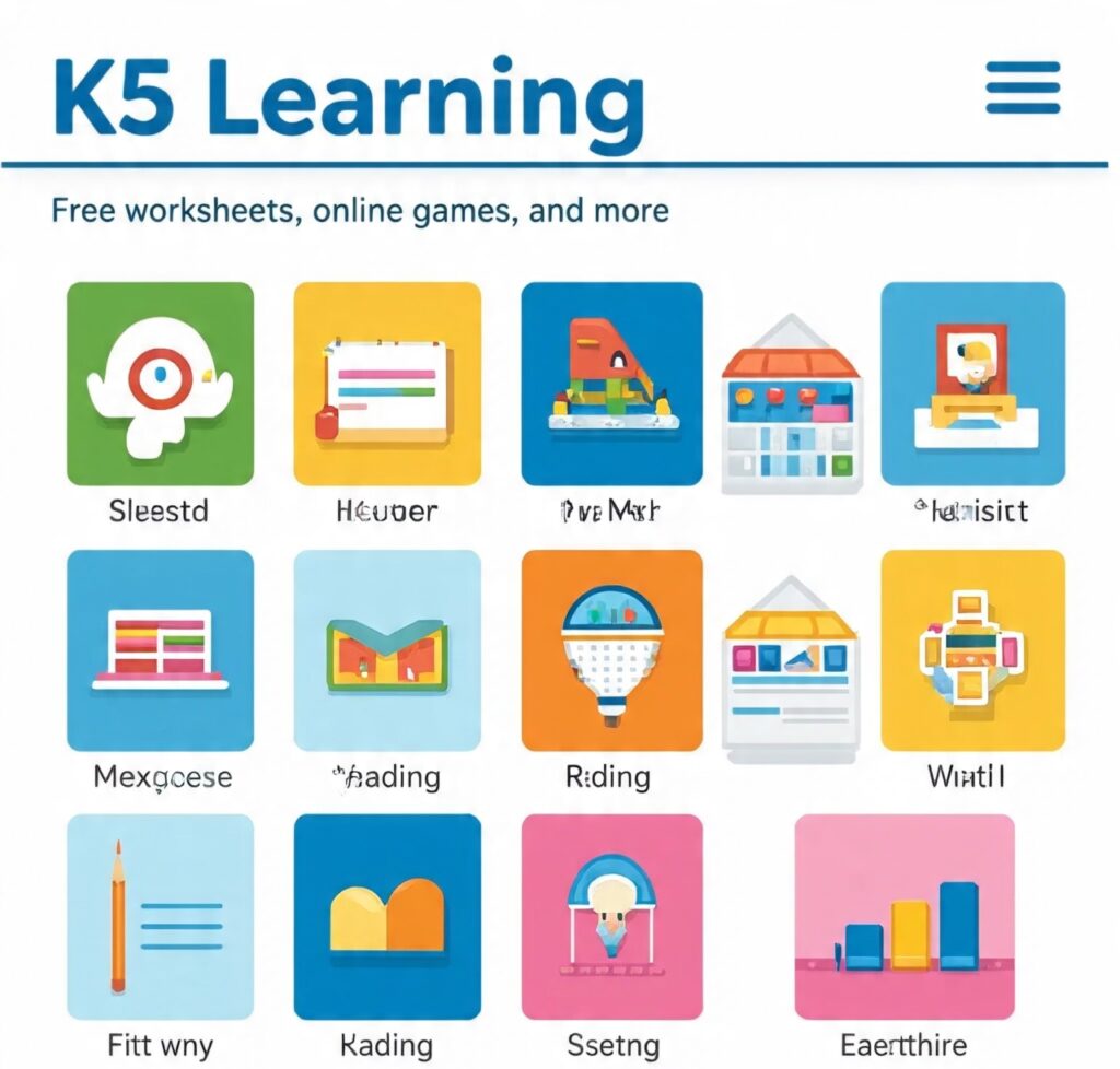 k5 learning free worksheets